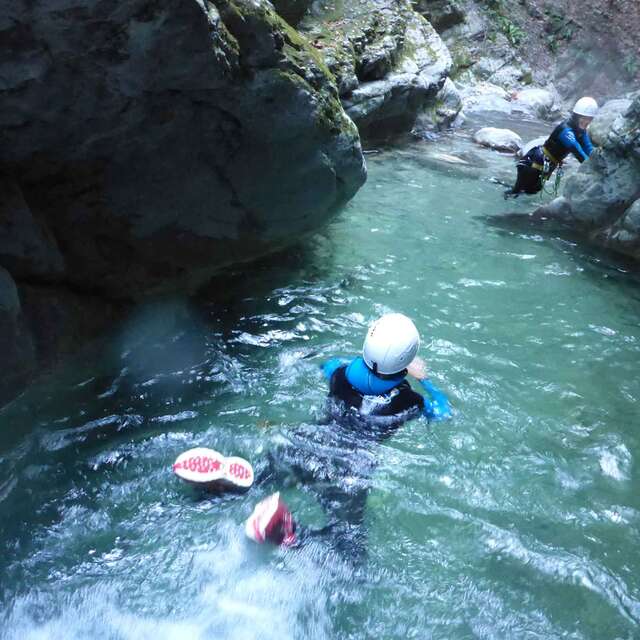 My canyon de Montmin - Initiation