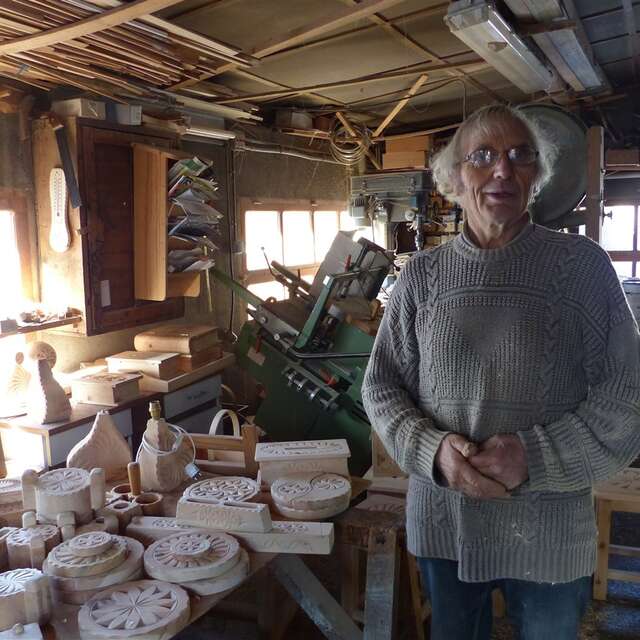 Visite de l'atelier bois des frères Grossan