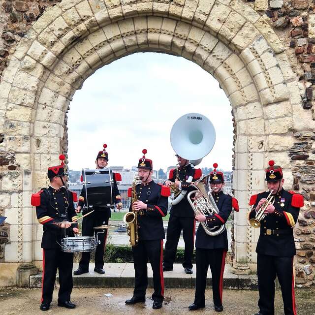 En fanfare au Château d'Angers !