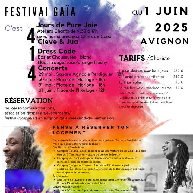 Festival gospel Gaïa