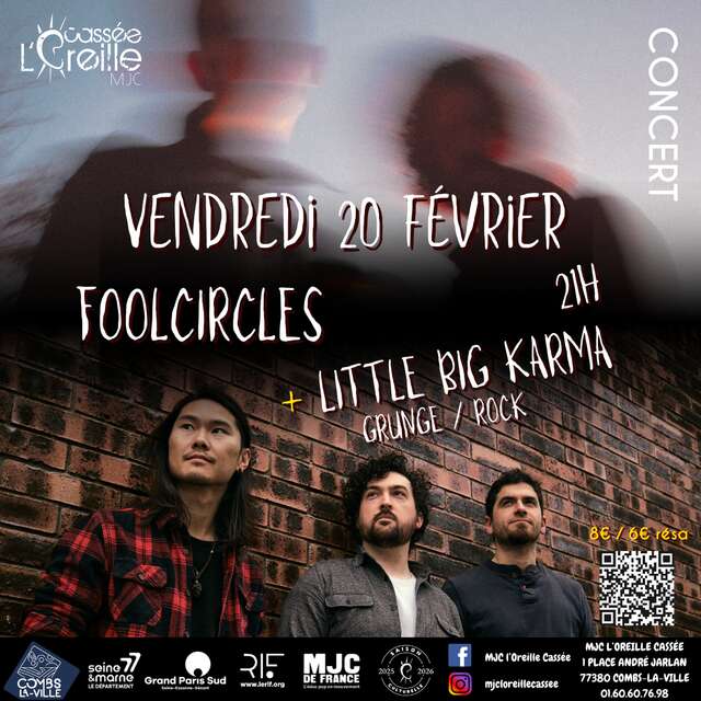 Concert Foolcircles + Little Big Karma