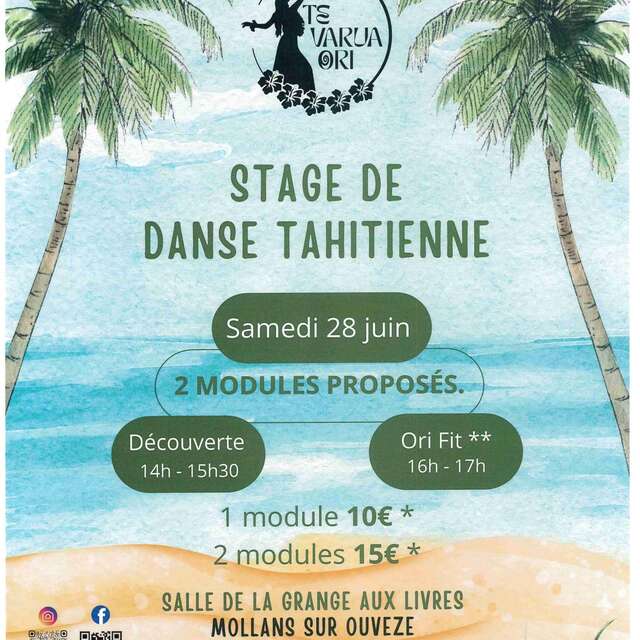 Stage de danse Tahitienne