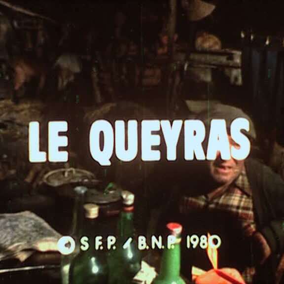 Projection de film ancien sur le Queyras