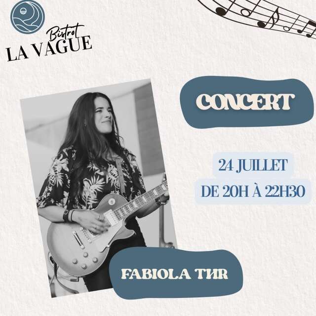 Concert de plage - Fabiola THR à la Vague