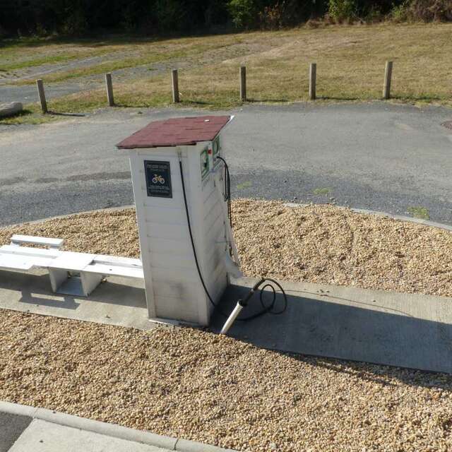 Área de servicio para bicicletas de Bouchemaine