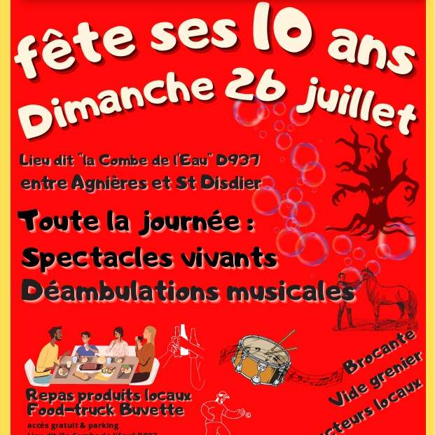 Fête de l'été à la Combe de l'eau