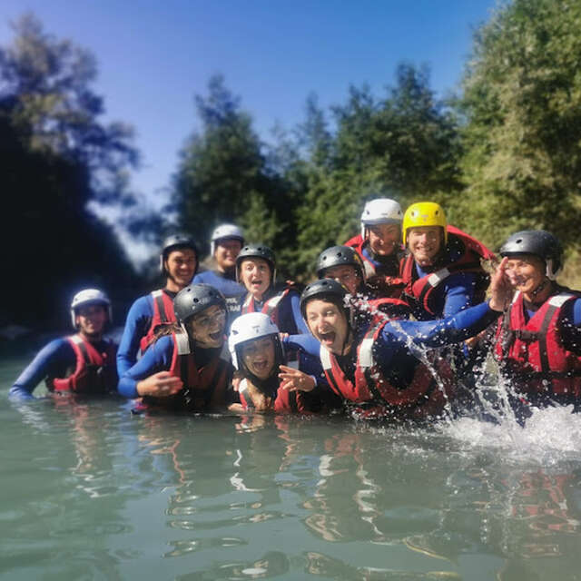 Descente pitchounette en rafting
