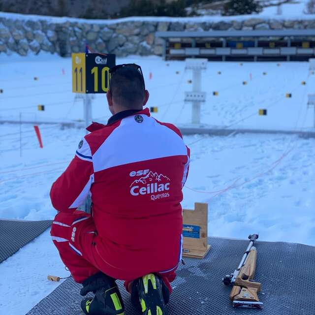 Cours de biathlon