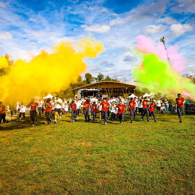 FIRE COLOR RUN POMPIERS DE SAINT JULIEN