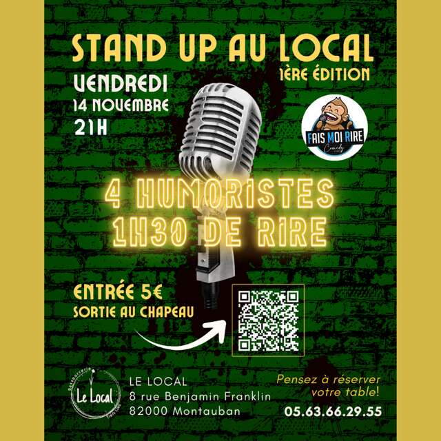 Stand-up au Local