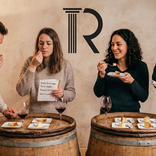 Vignobles en Scène – „Die Herausforderung der Aromen“ – in der Cave La Romaine