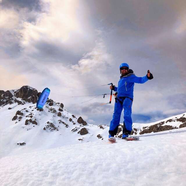 Wayra - école de snowkite