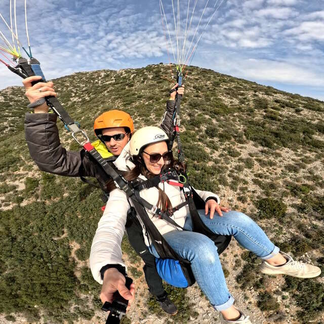 Parapente : vol sur Garlaban