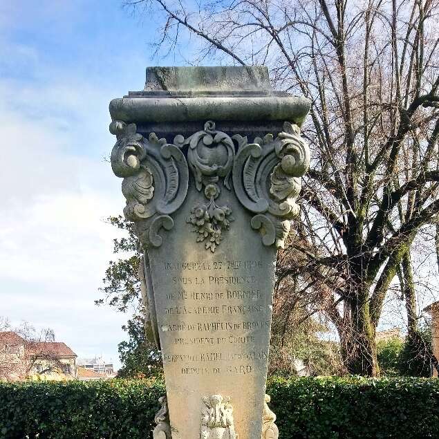 Statue de l'Abbé Boissier de Sauvages d'Alès