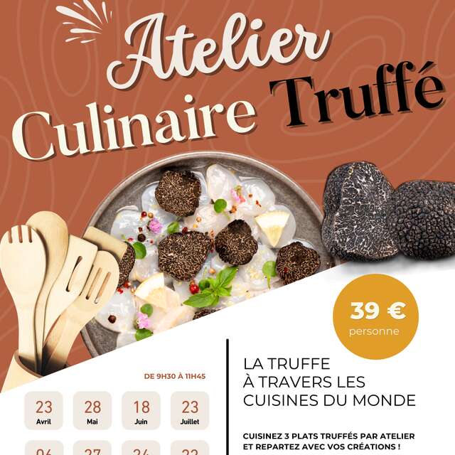 Truffle culinary workshops at Plantin