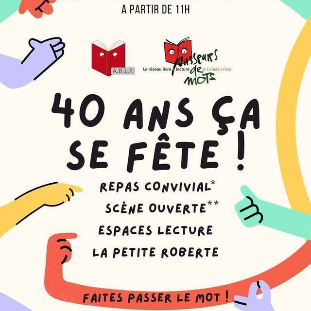 Passeurs de mots a 40 ans !