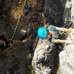 Initiation à l'escalade autour de Guillestre