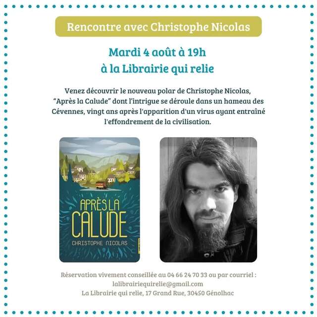 Rencontre littéraire à la Librairie qui relie