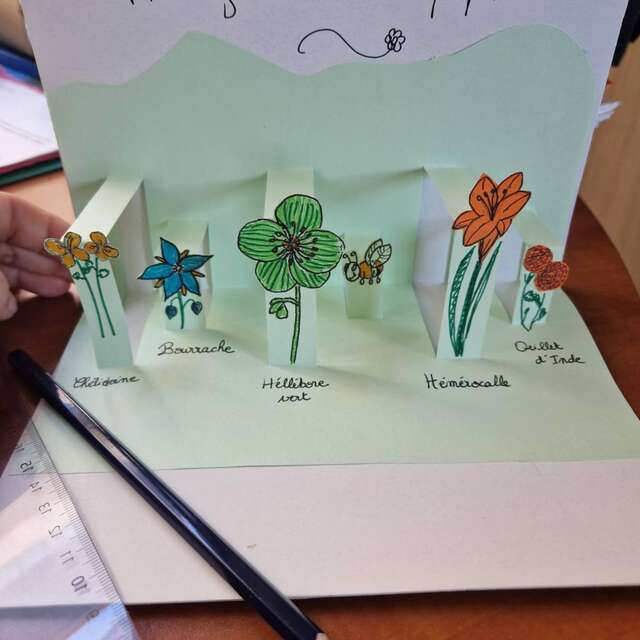 Ferme de la forêt - Fleurs en papiers et secrets de jardinier