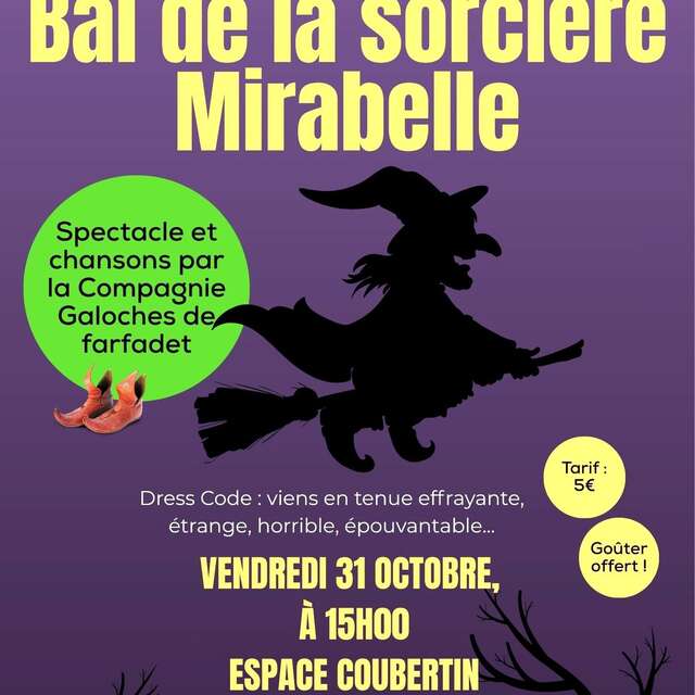 Halloween - Le Bal de la Sorcière Mirabelle