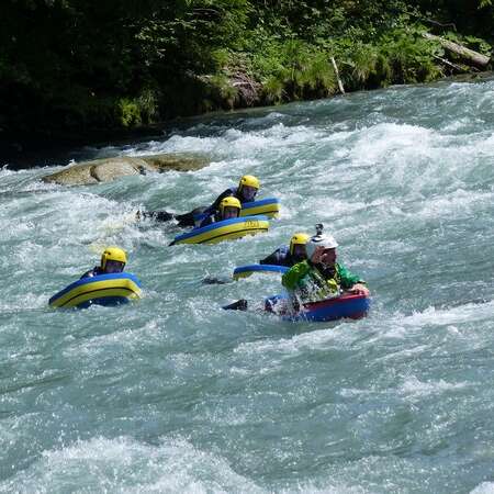 Hydrospeed sur la Dranse