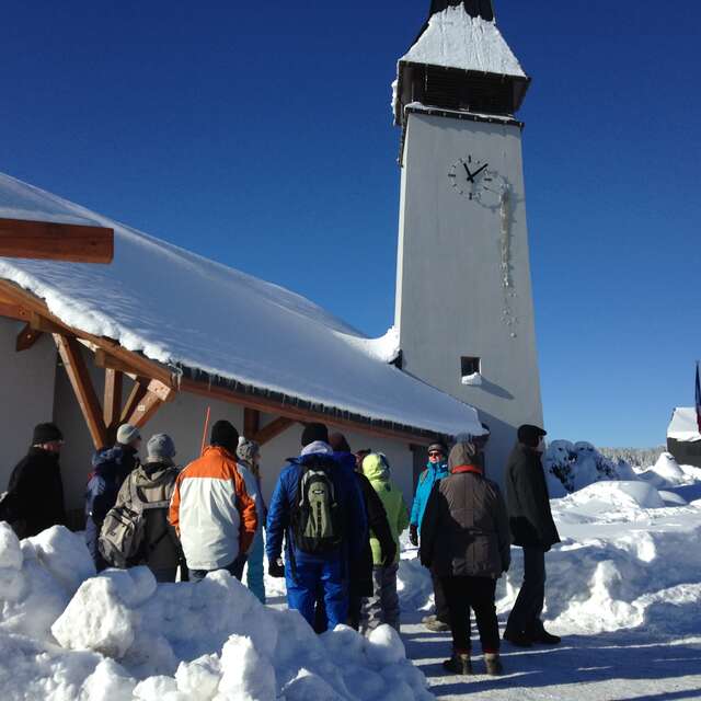 Guided-tour for kids - Les Saisies, a team effort !