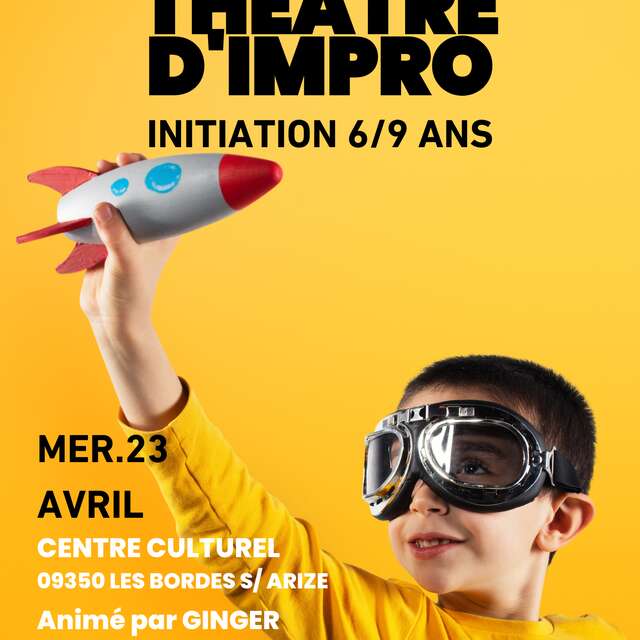 Stage Théâtre d'Impro : 6/9 ans