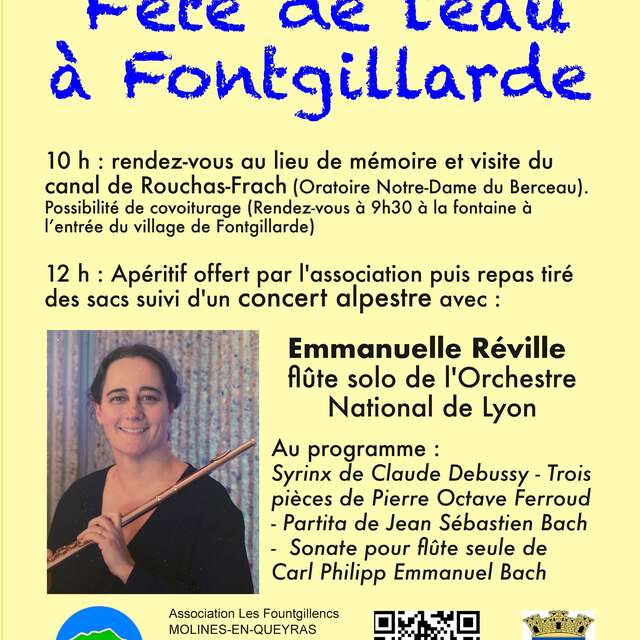 Water festival in Fontgillarde