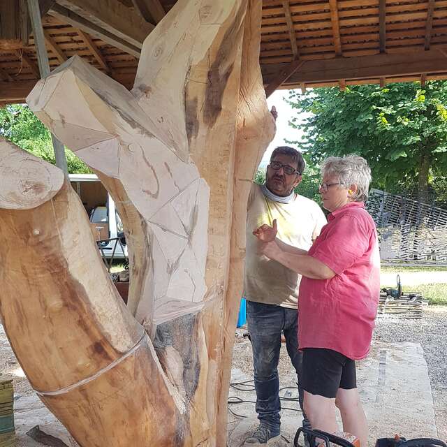 Sculptures en direct