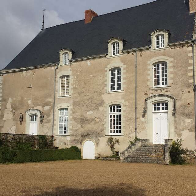 From the castle of the Aubance valley to Noizé forest