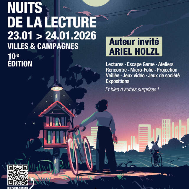 Les Nuits de la lecture - Bibliothèque & Médiathèques de Grasse