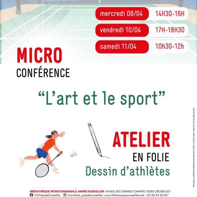 Conférence : L'art et le sport