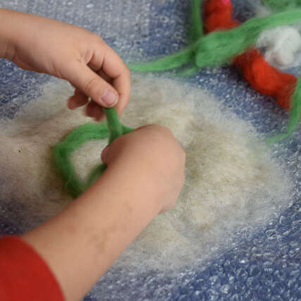 Atelier parent-enfant - feutre de laine