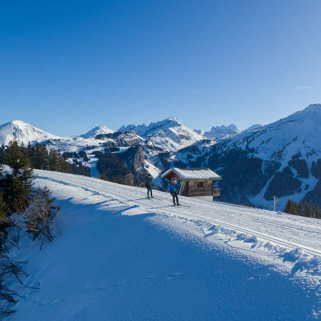 Les Crêtes de Zore - piste de ski de fond