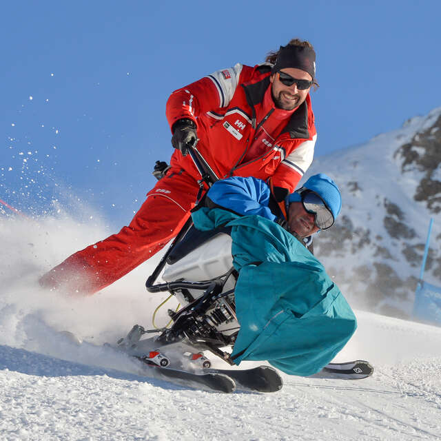 Handi ski avec l'esf