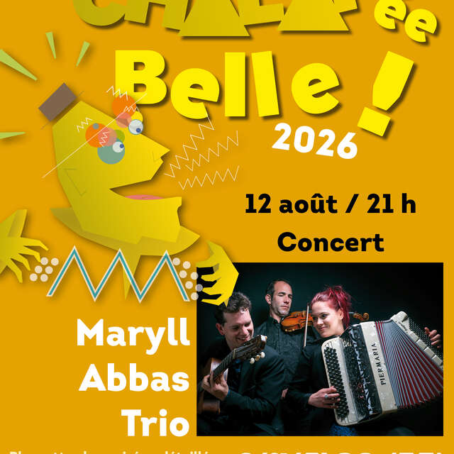 Festival L'Échalapée Belle - Concert Maryll Abbas Trio
