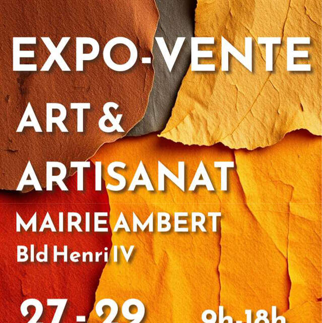 Exposition-vente Art et Artisanat