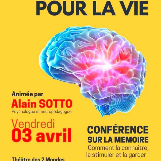 A memory for life" conference - Alain Sotto