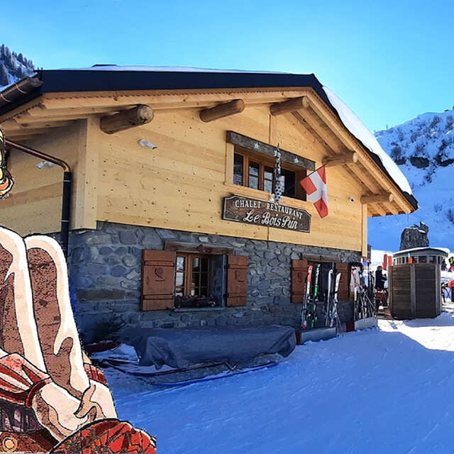 Mountain restaurant Le Bois Prin