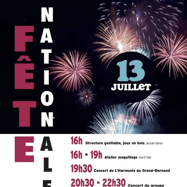 Fête nationale au Chinaillon