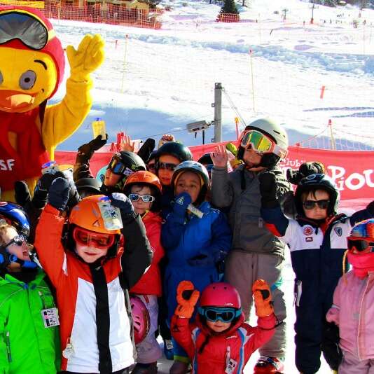 Cours collectif ski alpin - enfant