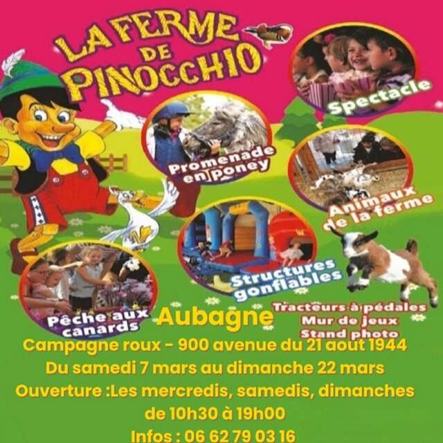 La Ferme de Pinocchio à Aubagne