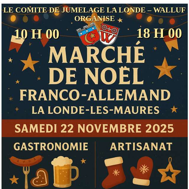 Marché de Noël du Comité de Jumelage La Londe / Walluf
