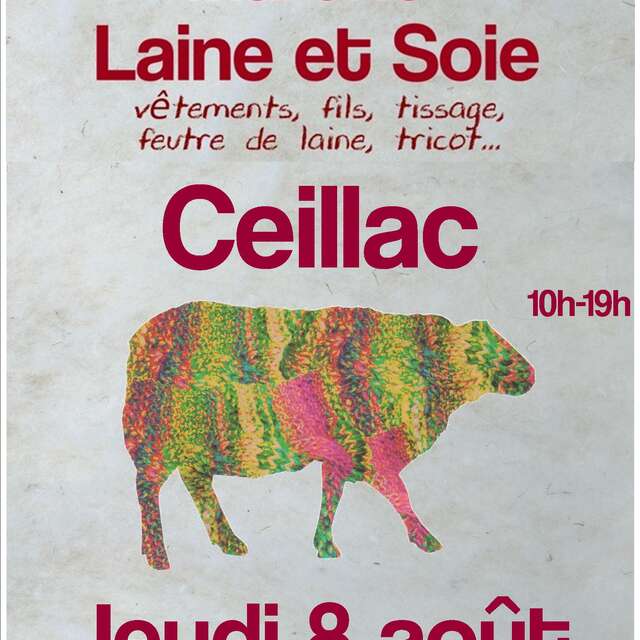 Marché de la laine et de la soie