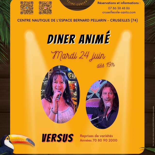 Dîner Animé