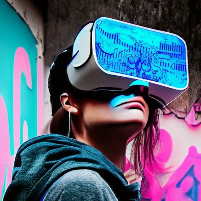 Animation Graff en réalité virtuelle