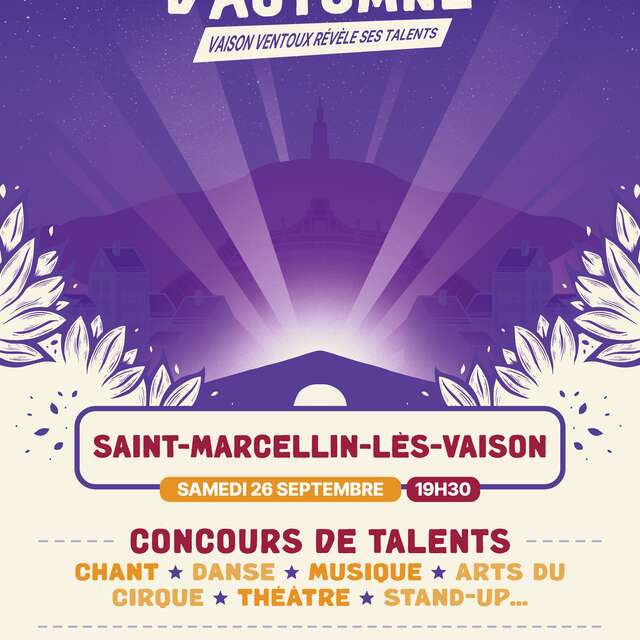 "Les étoiles d'automne" à Saint-Marcellin-lès-Vaison