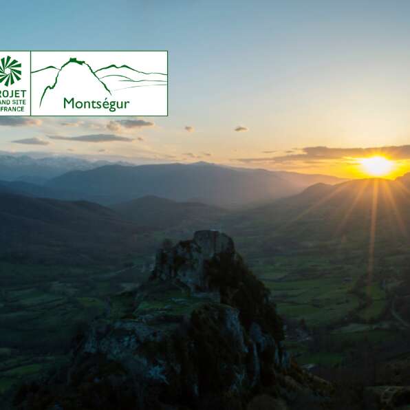 Sunset, Roquefixade au crépuscule