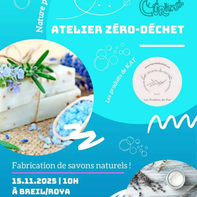 Atelier zéro déchet : fabrication de savons naturels