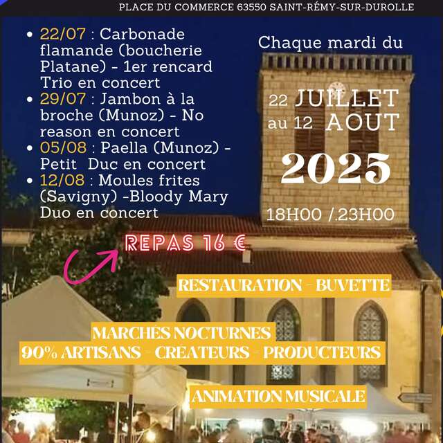Marché nocturne